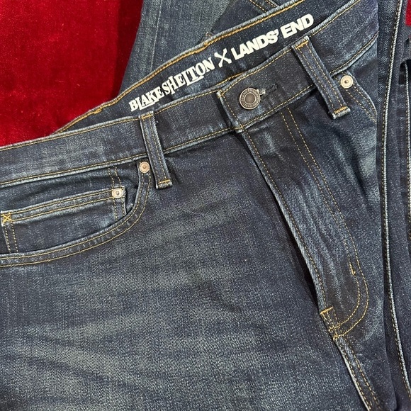 Blake Shelton Men’s Lands End Denim Jeans - Picture 3 of 9